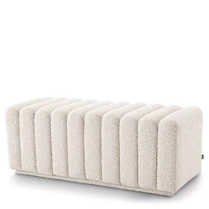 Bancă Bente Boucle Cream 115494, Eichholtz